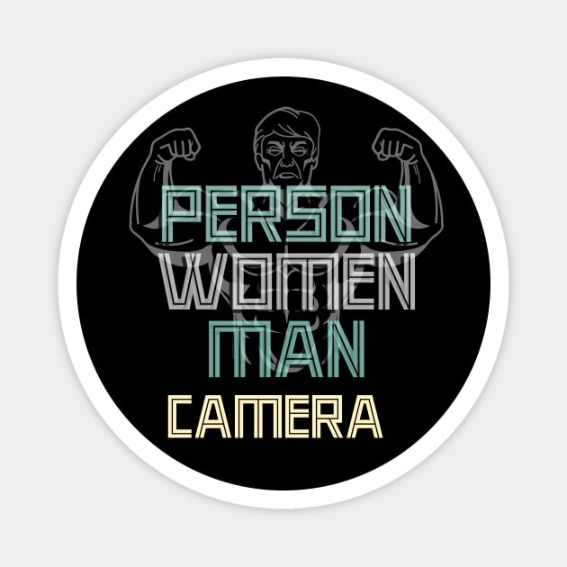 Person Women Man Camera Magnet by Dody